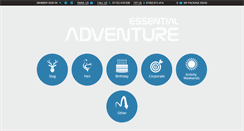 Desktop Screenshot of essential-adventure.co.uk